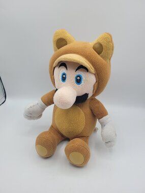 Nintendo Super Mario In Tanooki Suit 12in Plush